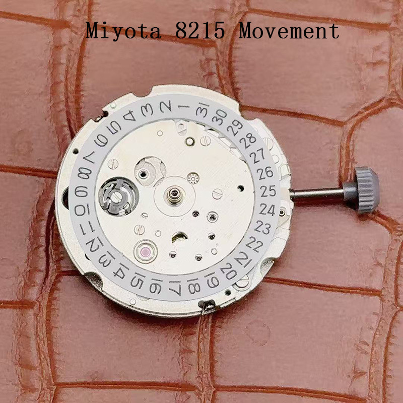 Miyota 8215 Automatic Watch Original Movement Replacement Parts Date Setting 8215 movement Men's