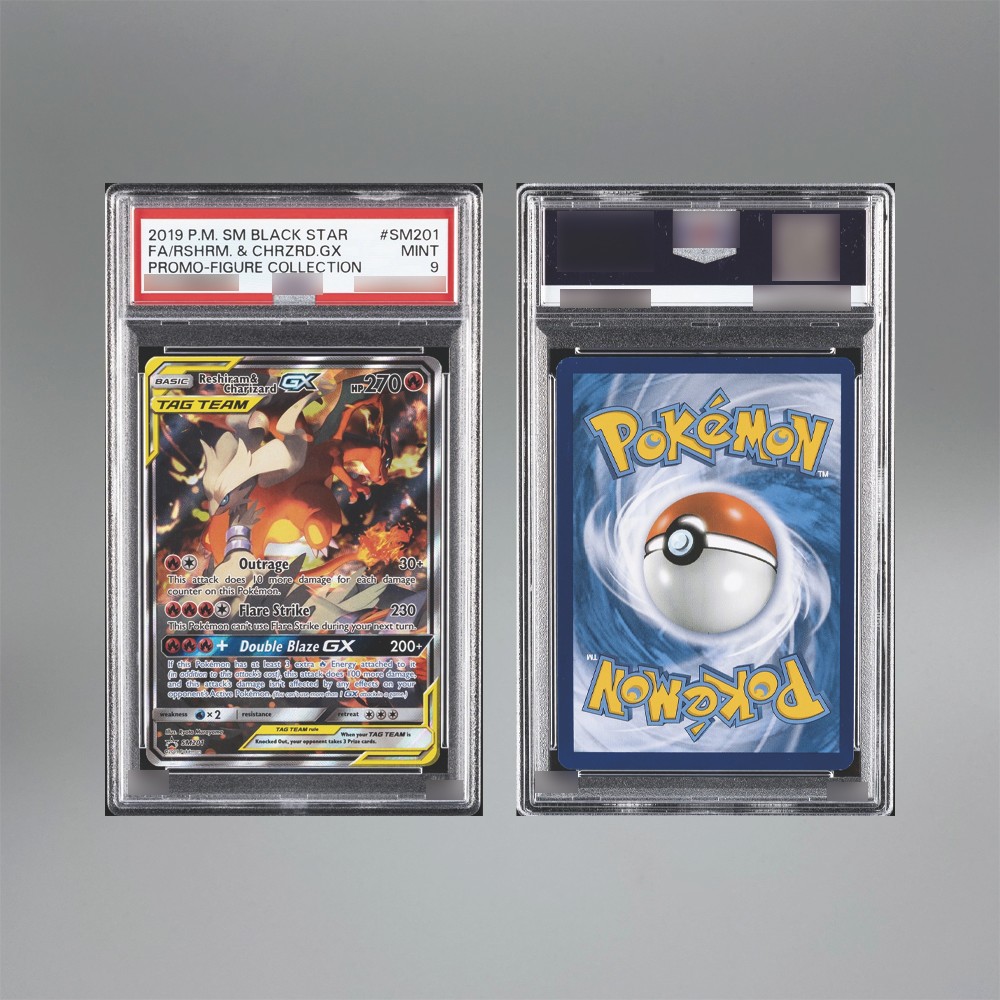 DIY Self-made PTCG TAG TEAM English Version Umbreon Zekrom Garchomp GX Series 10Points Rare Rating