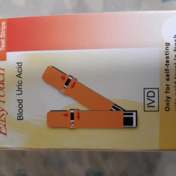 STRIP TEST ASAM URAT URIC ACIT EASY TOUCH 3 IN 1