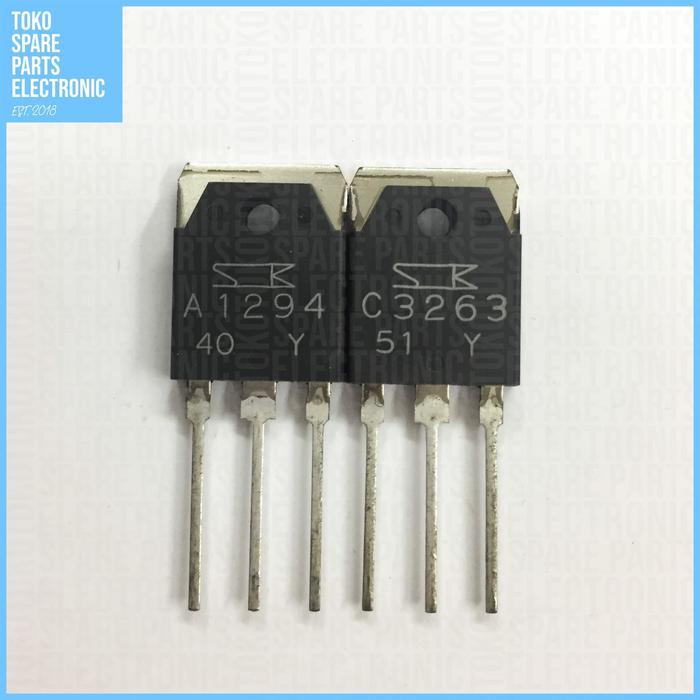 Transistor A1294 C3263 Sanken Set Original Asli 1294 3263 Pasti Promo