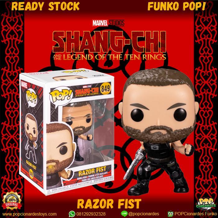 FUNKO POP MARVEL - SHANG-CHI - RAZOR FIST #849