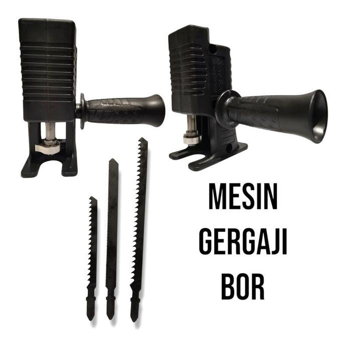 tokobryani Adaptor mesin Bor Jadi Gergaji Mesin Bor Gergaji / Mesin Adapter Jigsaw Gergaji Mesin