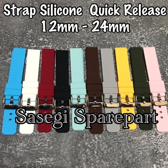 Ready Strap Tali Rubber Silicone Quick Release 12mm-22mm Tali Quick Release