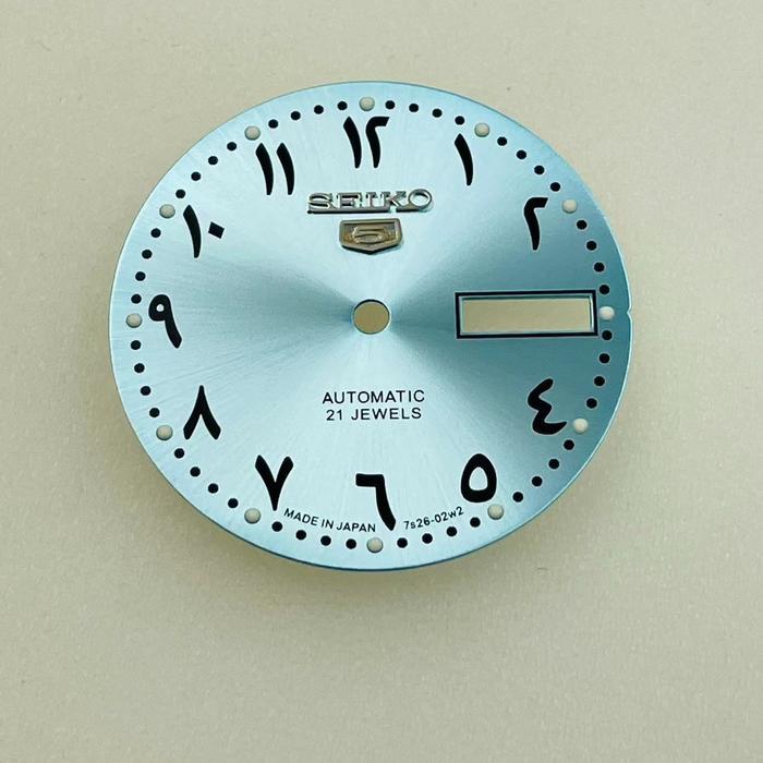 Ready Seiko Mod Seiko 5 Arabic Index Dial NH36 28.5mm