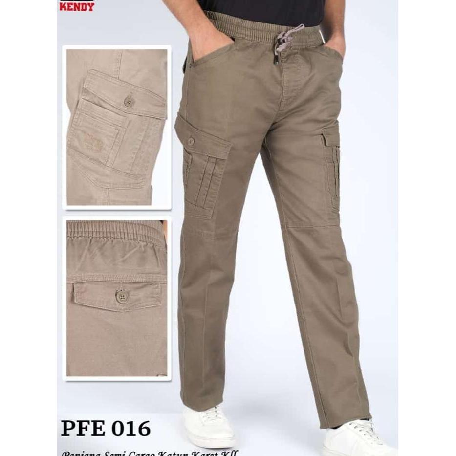 Celana RIP Cargo Panjang Tactical KENDY Original (Lingkar Karet) PFE KDY015