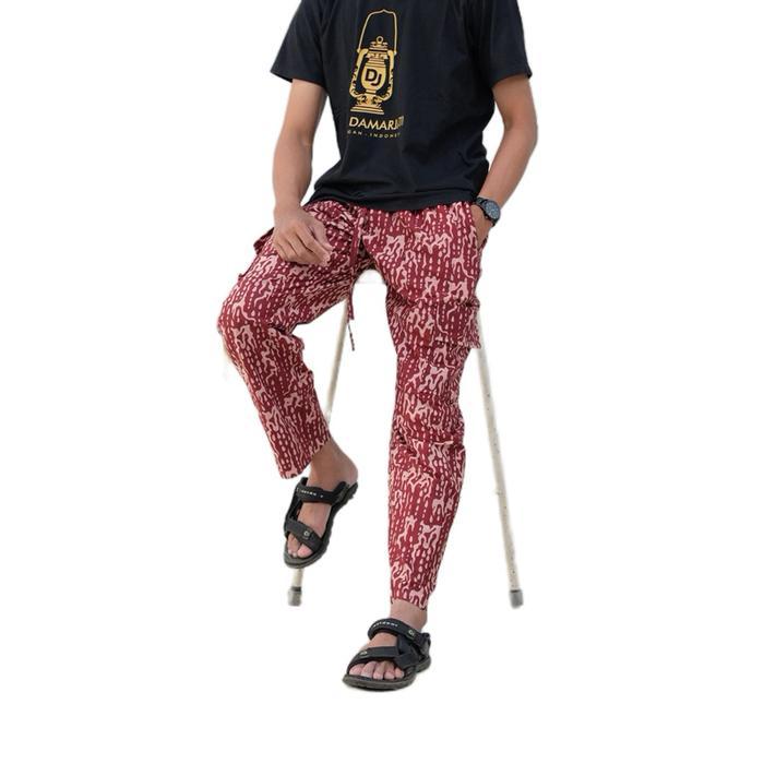 Celana Batik Handmade Cap Celana Batik Cargo Celana Batik Boim Celana Pria Celana Panjang Pria