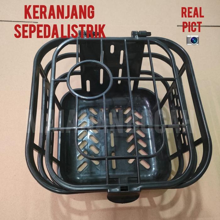 keranjang sepeda listrik cocok untuk semua jenis sepeda listrik keranjang selis model terbaru
