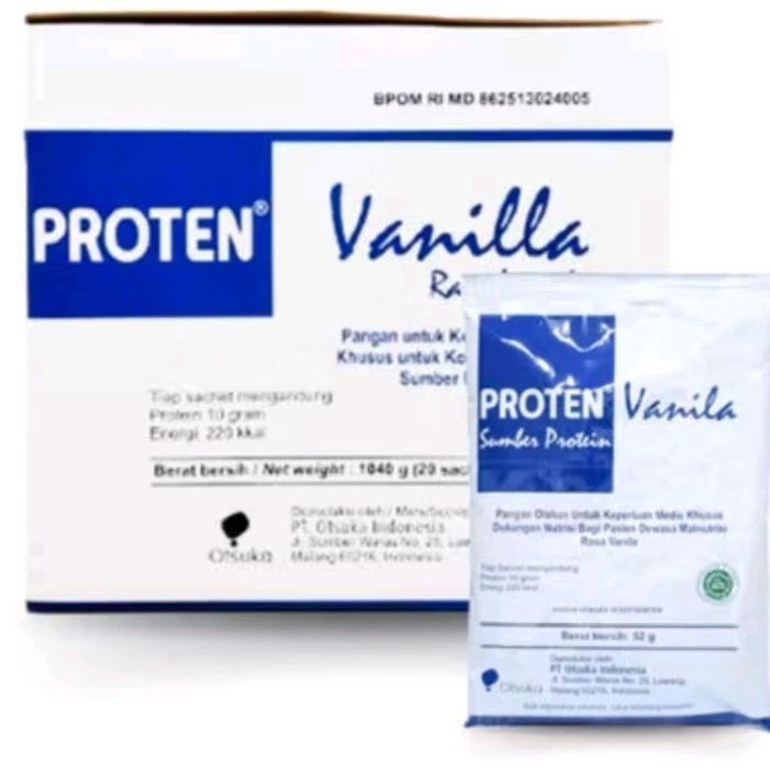 PROTEN VANILA DAN COKLAT SOYA Susu
