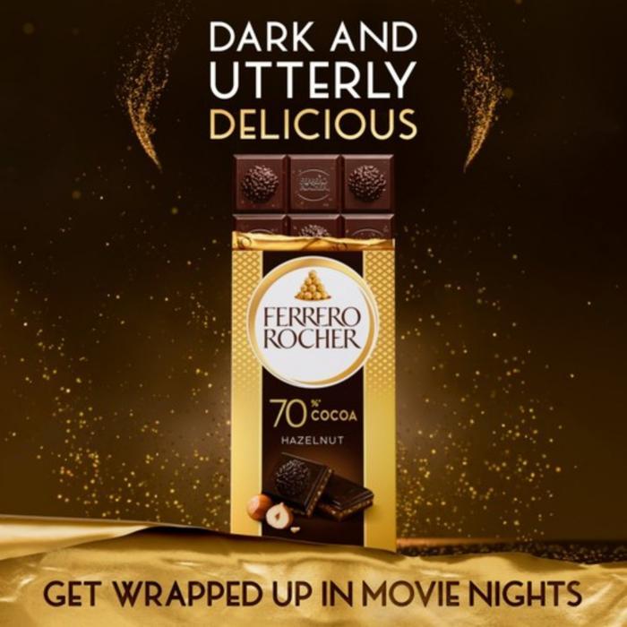 FERRERO Rocher Raffaello Dark Chocolate Tablet Bar 90gram