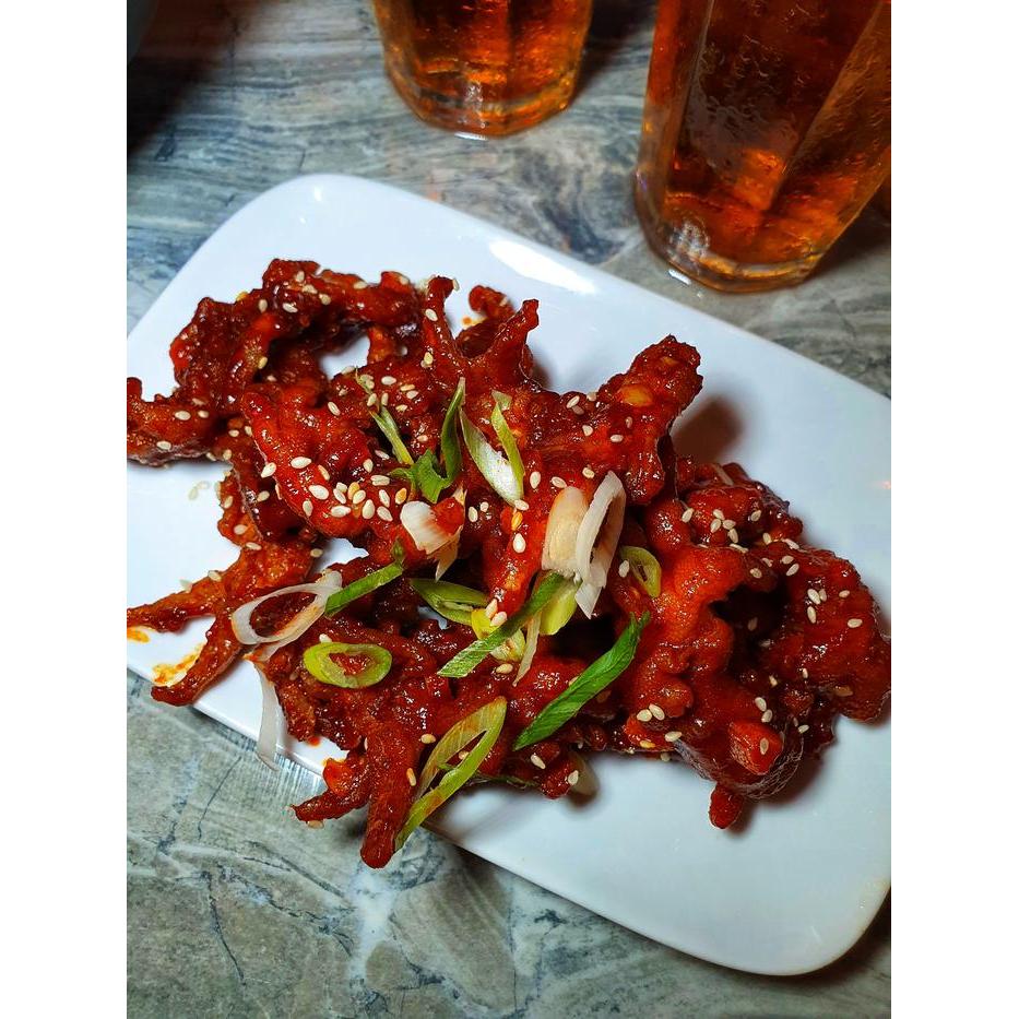 Dakbal Ceker Tanpa Tulang Pedas Namo Korean Seafood Makanan Korea