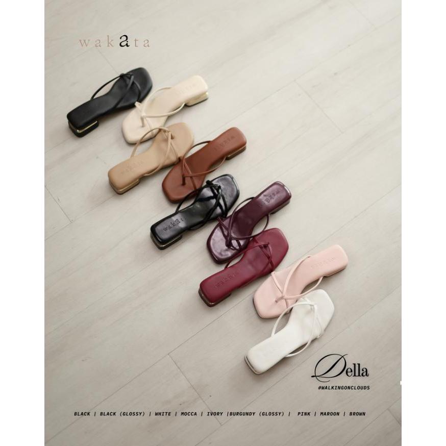 Donatello Shoes On - - Della Hak 3Cm - Sandal Heels Wanita