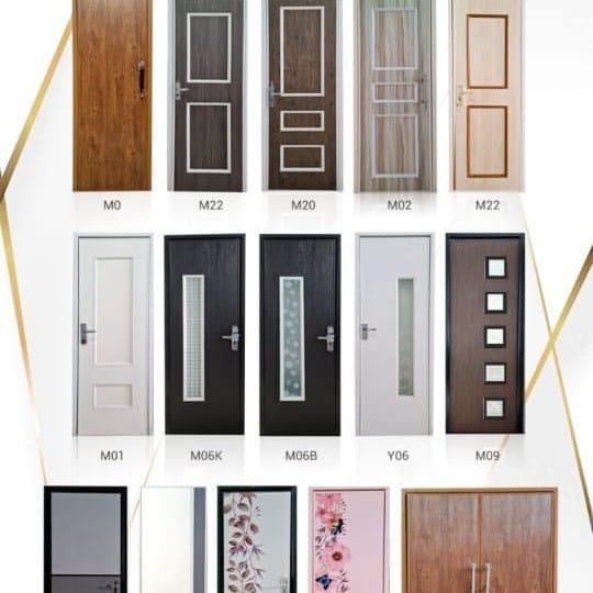 Pintu pvc custom sambungan