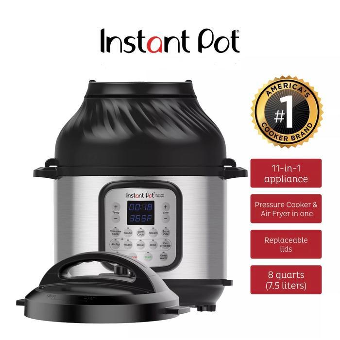 Instant Pot DUO CRISP 7.6L airfryer multi pressure cooker