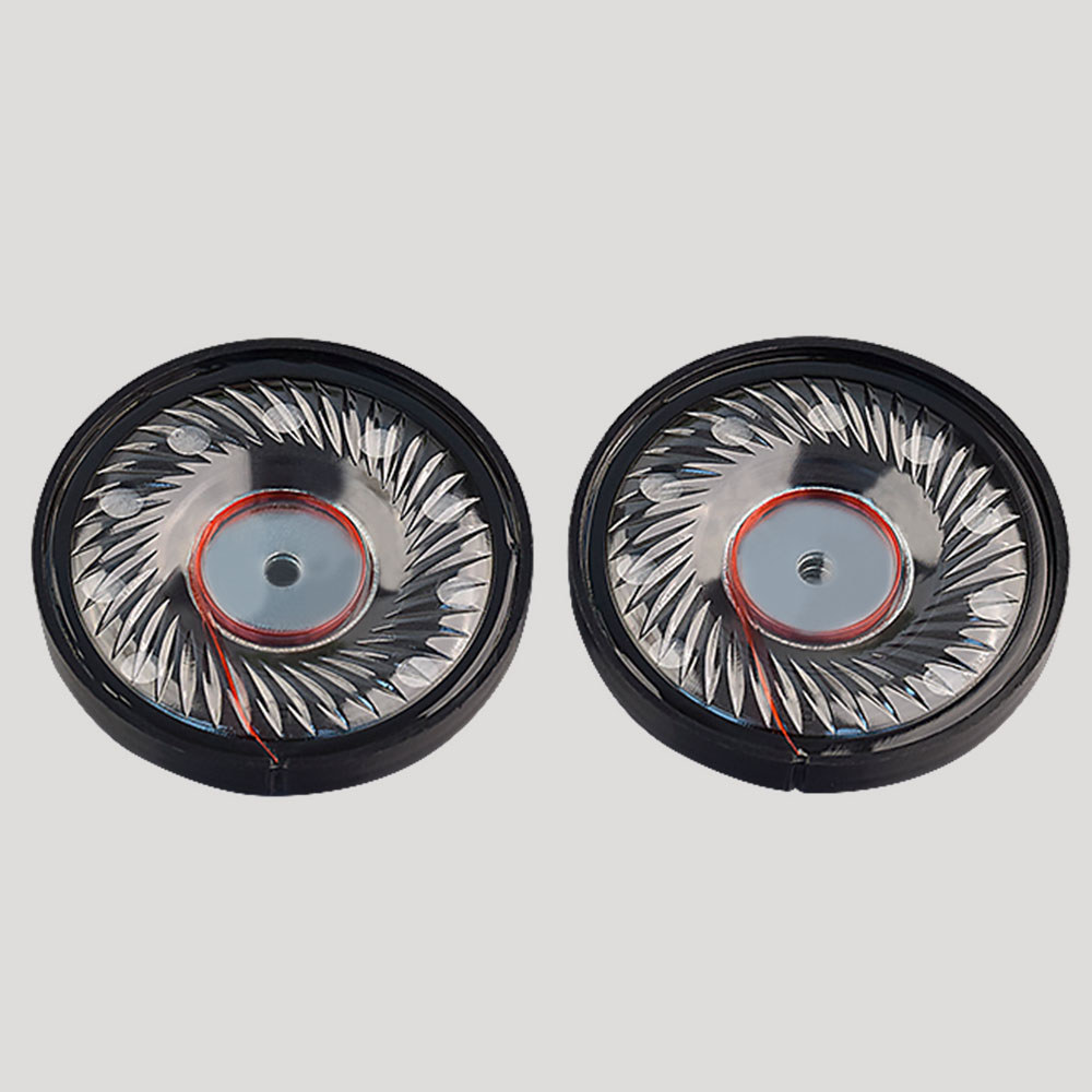 QIGOM Headset Driver 50E12 / 50E12B 1 Pair, 50MM 32O 114dB/117dB, HIFI Headset Driver, High Fidelity