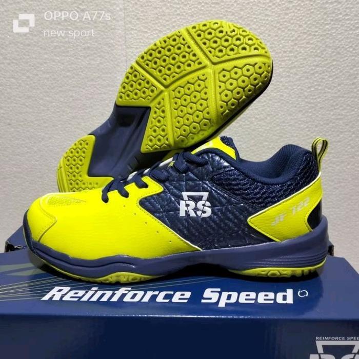Sepatu RS JF 722 Lemon/Biru Tua Original