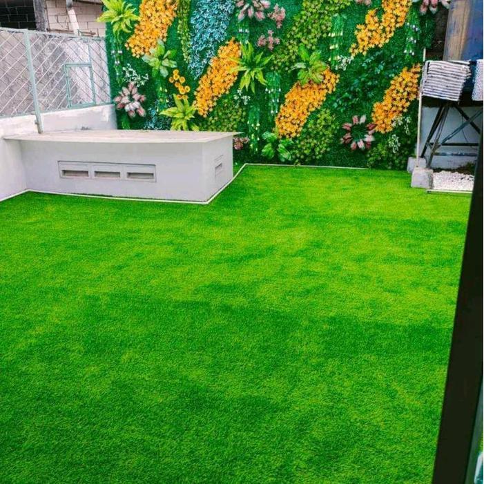 Moonieshopline Rumput Sintetis Swiss Tebal 2Cm Ukuran 1Meter X 40Cm Rumput Sintetis /Rumput Sintetis