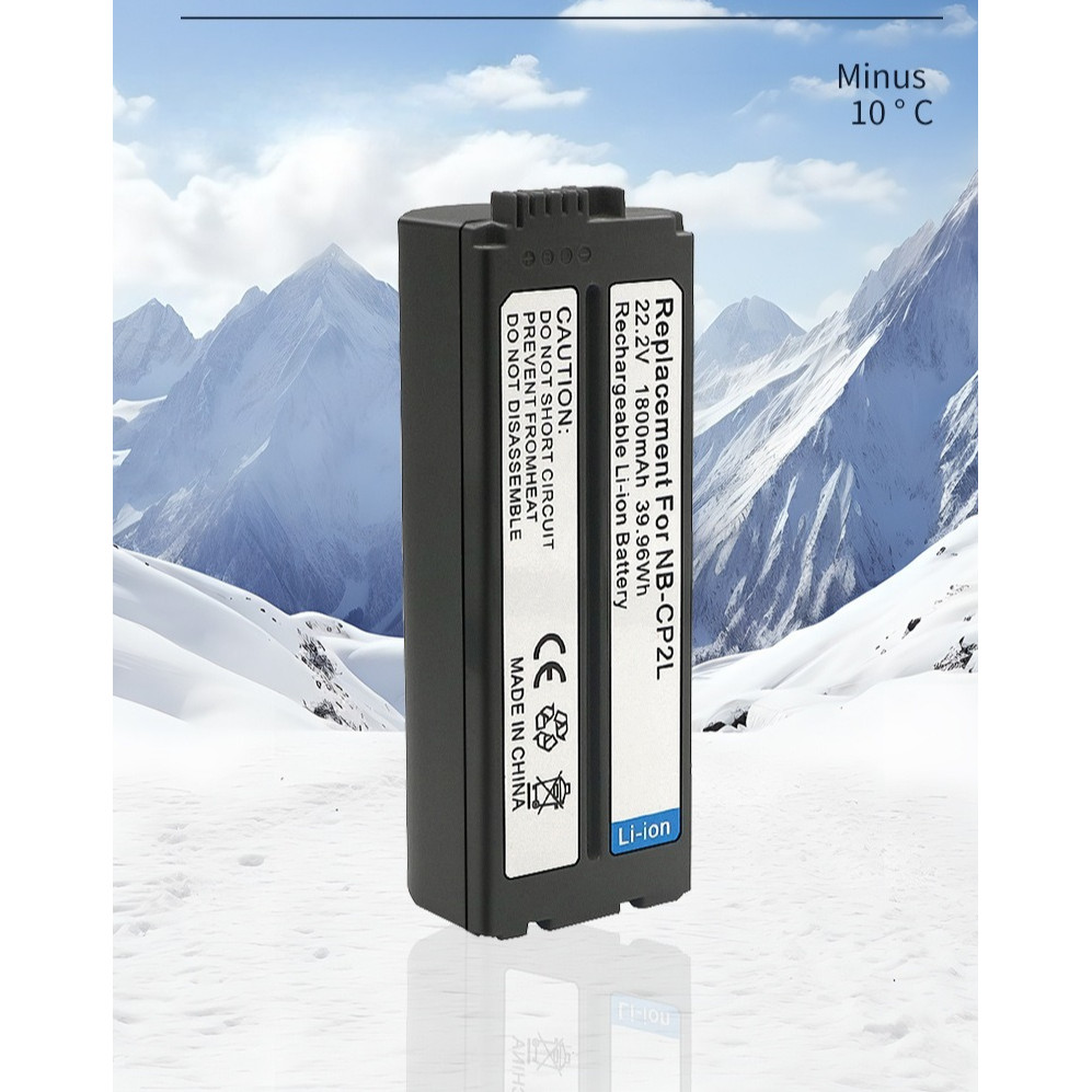 10PCS1800mAh NB-CP2L Replacement Battery for Canon CP1300/CP1200/CP910/C900 - High Capacity Li-ion