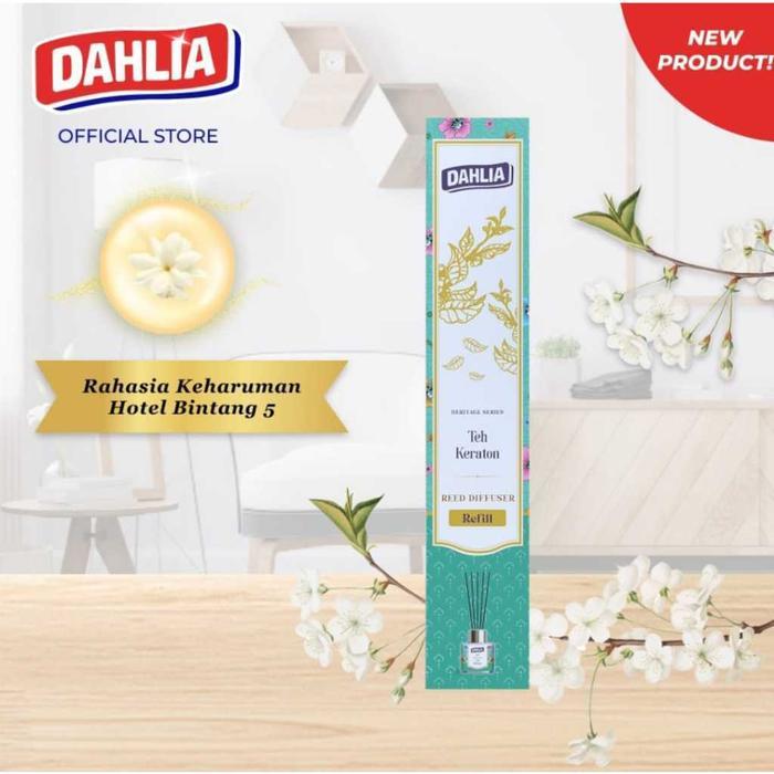 Dahlia Red Diffuser Teh Keraton