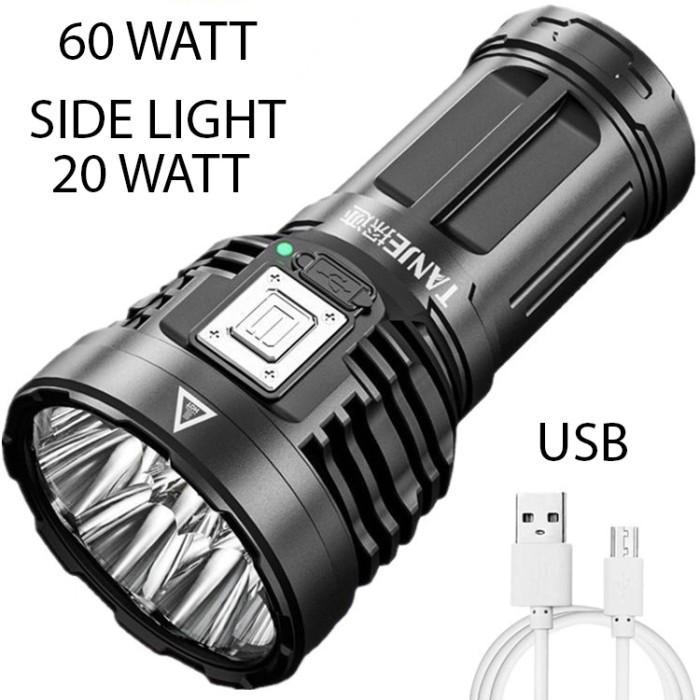 NEW SENTER LED 60W + 20W / SENTER LED CHARGEABLE / SENTER CAS LED