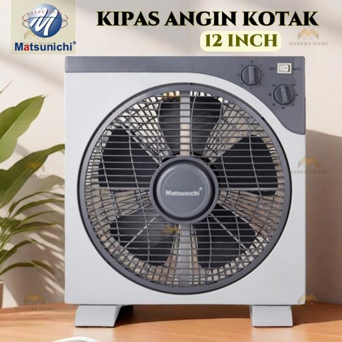 Kipas Angin Kotak Matsunichi Garansi Resmi Box Fan Matsunichi Guarantee Kipas Angin Duduk Kotak