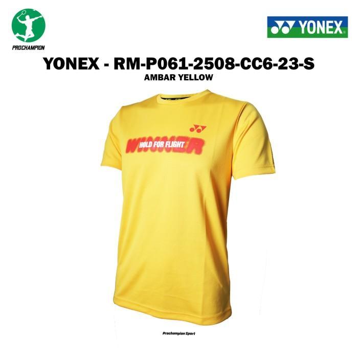 Jersey Badminton Yonex Kaos Jersey Bulu Tangkis Pria Bahan Menyerap Keringat Nyaman Dipakai Latihan 