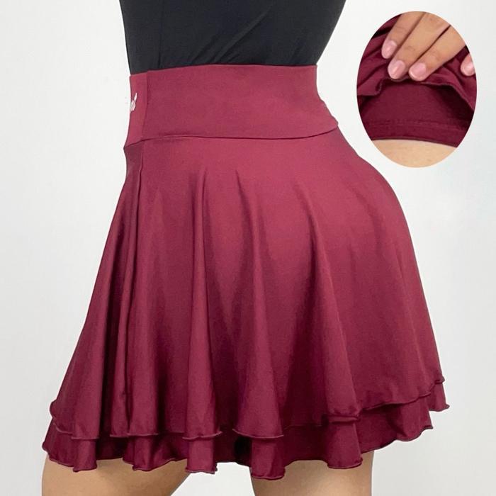 bd 716 JHOB SPORT Tennis Mini Skirt JUMBO/Rok Belly Dance/Sport Mini Skirt/Rok Mini Olahraga