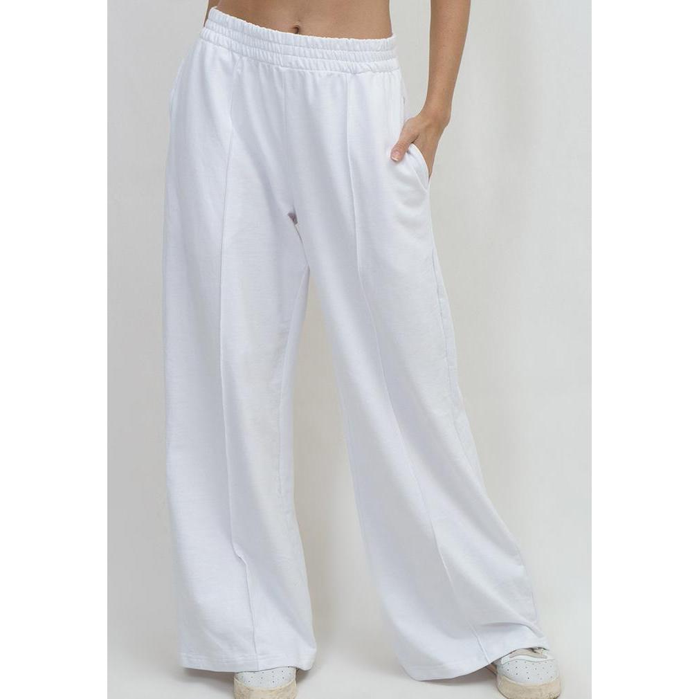 Ocwa Bey Flare Sweatpants White
