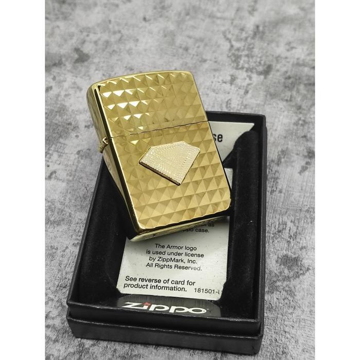 Zippo Japan Miracle Diamond Gold