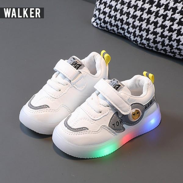 Premium Lkm455 Sepatu Sport Anak Unisex Casual Bayi Dengan Lampu Led Sekolah [1Kg 4Pc] Halomoms