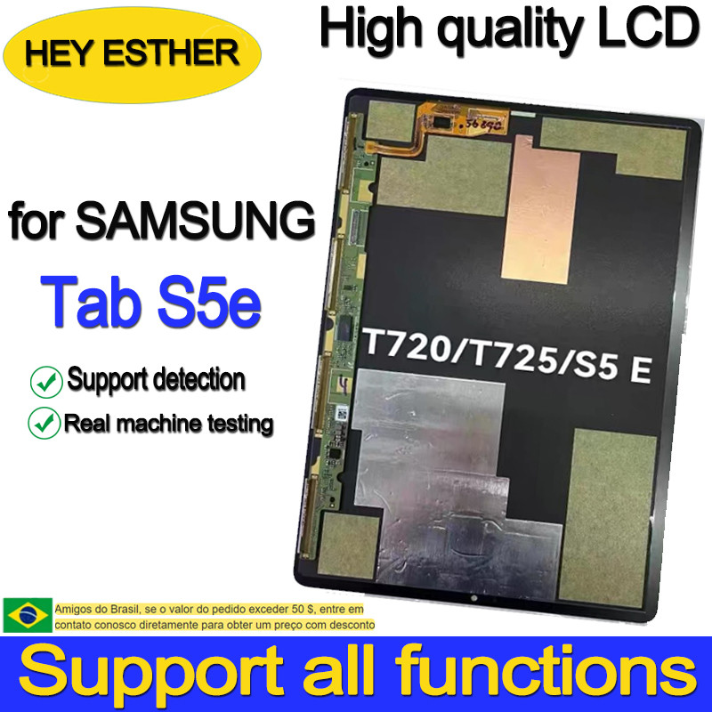 10.5'' AMOLED For Samsung Tab S5e T720 T725 LCD Display Touch Screen Digitizer Assembly For Tab S5e