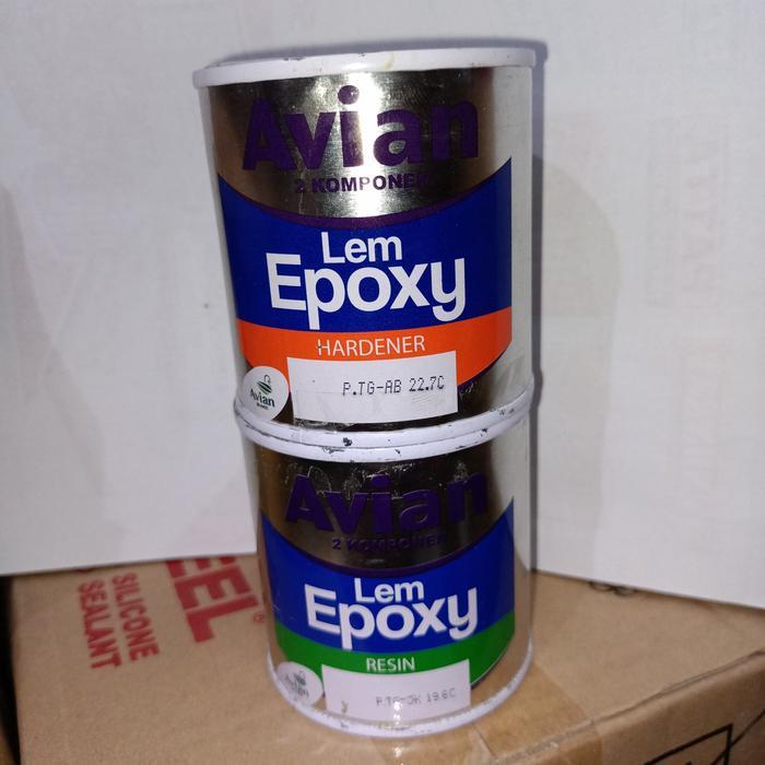 LEM EPOXY 2 KOMPONEN RESIN + HARDENER AVIAN