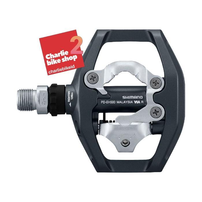 Pedal Cleat Shimano Spd Pedal Single Sided For On-Road Ride Pd-Eh500