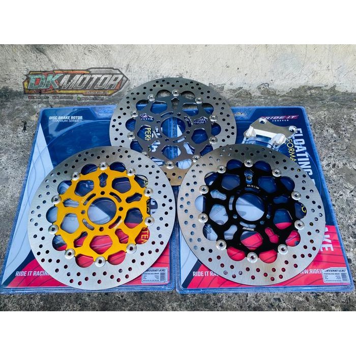 Piringan Disk Depan Ride It Model Snowflake 300Mm Jupiter Mio Fiz King