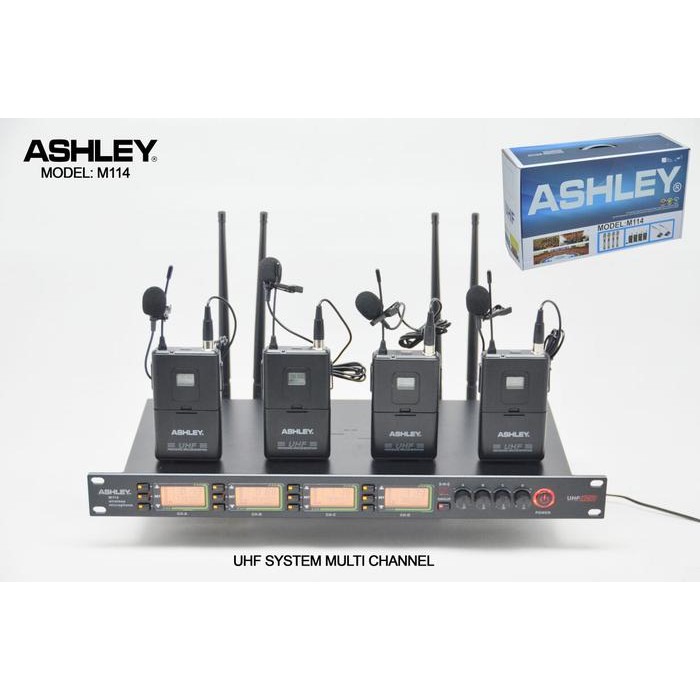 Mic jepit tanpa kabel ashley M14