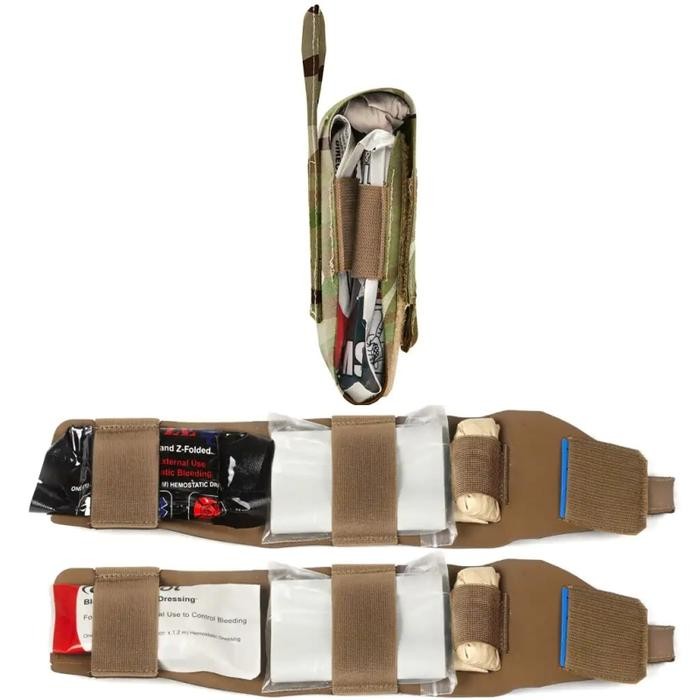 BFG REPS MICRO TRAUMA KIT NANO MEDIC POUCH IFAK BLOWOUT FIRST AID KIT