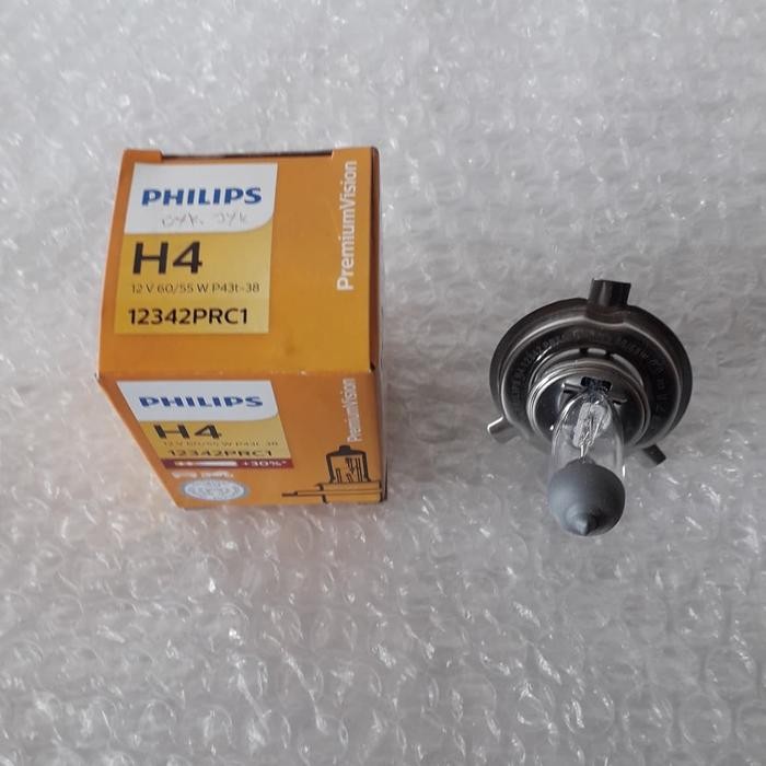 Jual Bohlam H4 Philips 12 V 60/55 W