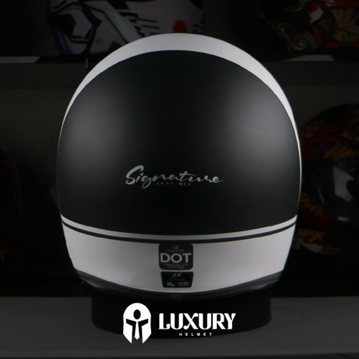 Khusus Grab Helm Cakil - Helm Jp Retro Signature - Sg03 - Classis