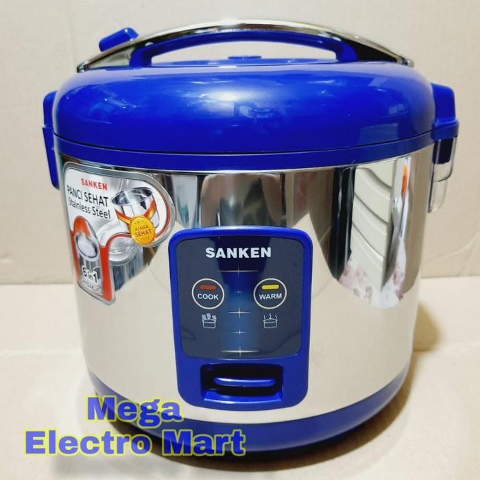 Magicom Sanken 1.8L 6In1 Fungsi Rice Cooker Sanken Stainless