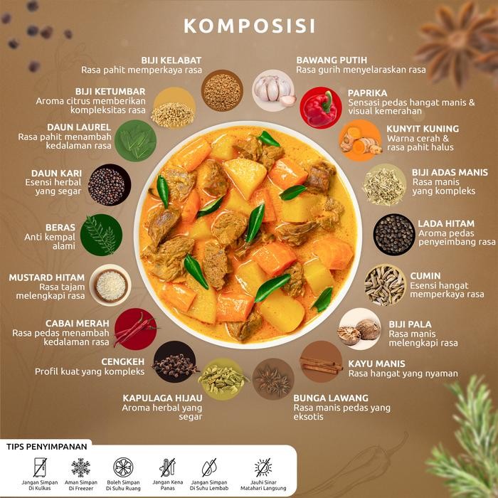 

Stok Baru Bumbu Kari Daging - Cairo Food