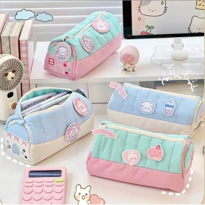 

TEMPAT PENSIL LUCU MODEL LUMBUNG / PENCIL CASE CUTE BARN DESIGN