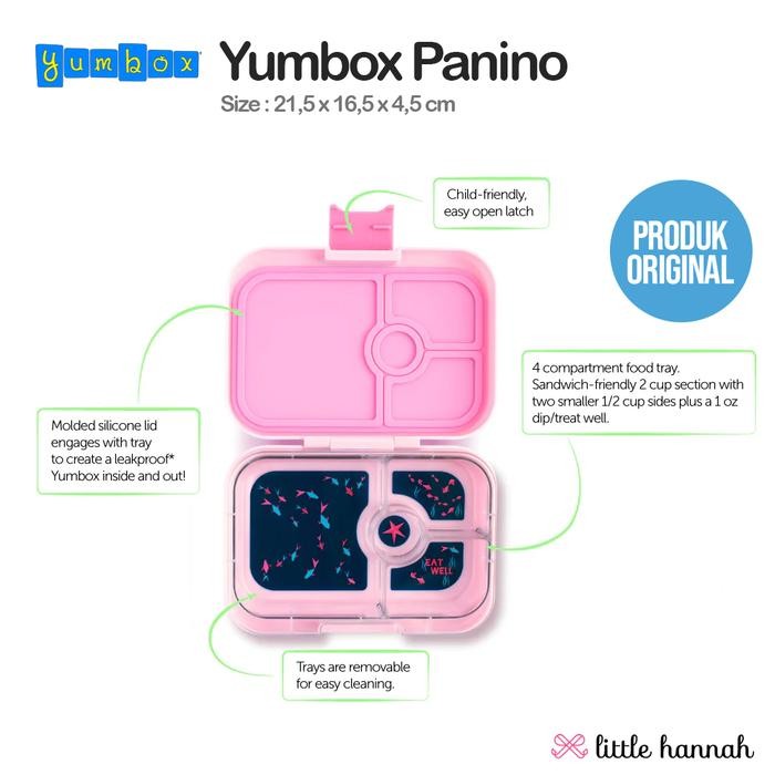 (ASLI) YUMBOX Panino Kotak Bekal Lunch Box