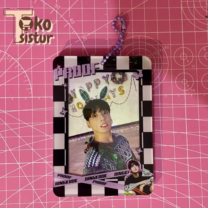 

PHOTOCARD HOLDER ACRYLIC BTS JUNGKOOK RM JHOPE JIMIN