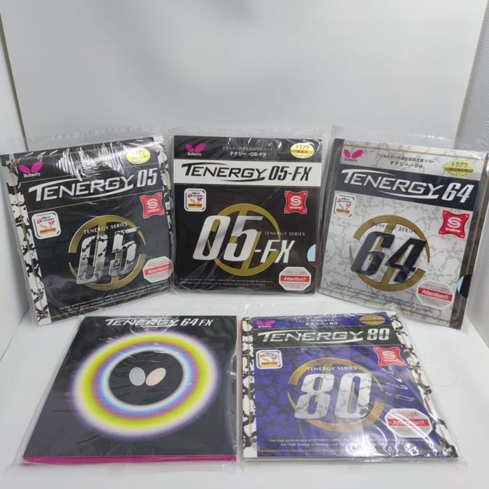 KARET BET PINGPONG TENERGY 05 - TENERGY 64 - TENERGY 80 - FX - KARET BAT TENIS MEJA TENERGY 05FX