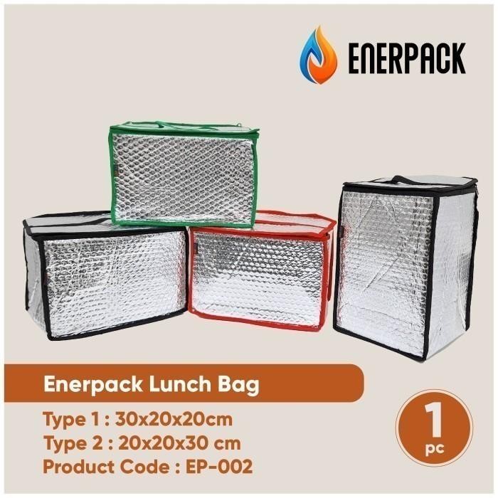 TAS ALUMUNIUM FOIL Warm Bag Cooler Bag - Tas Eskrim Frozen Food EP-002