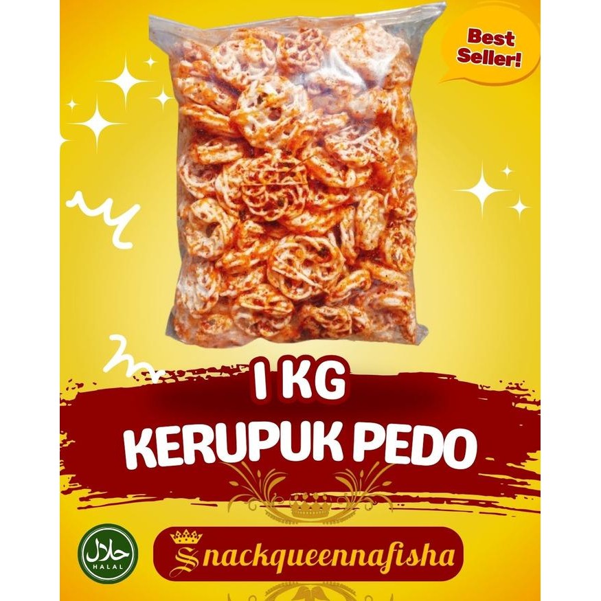 

Pilihan- Kerupuk Seblak Pedo Rafael Pedas Daun Jeruk 1Kg Cemilan Makanan Food Snacks