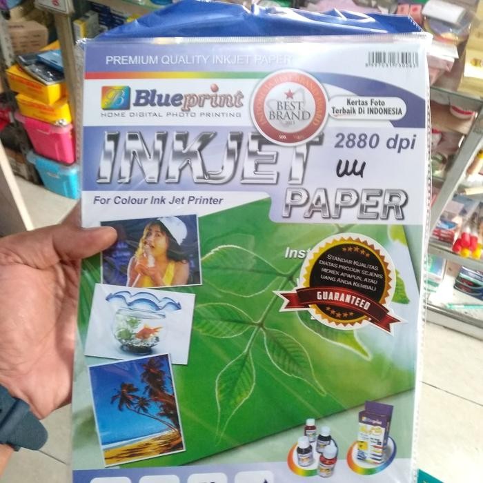 

Pilihan- Kertas Foto Injek Paper A4 120 Gram / Blueprint Photo Paper