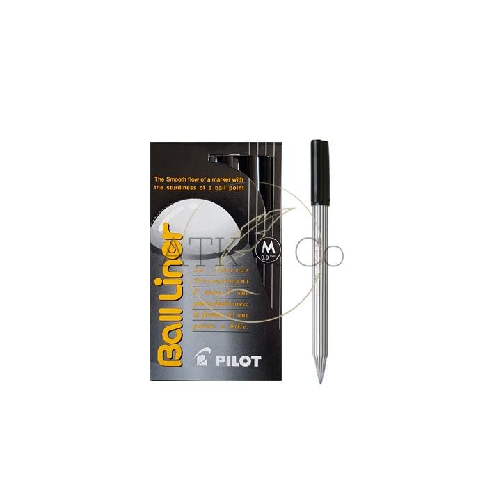 

Pulpen Ball Liner Pilot Medium Sign Pen 0.8mm BL-5M - Balliner Bolpen Pena Tanda Tangan Warna Hitam