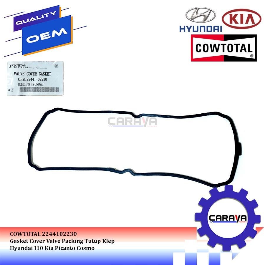 Seal Packing Tutup Klep Gasket Head Cover Kia Picanto Cosmo Hyundai I10
