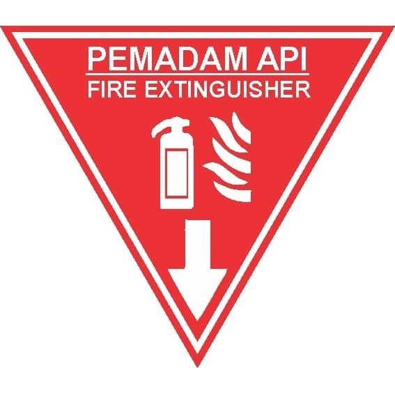 

SIGN LABEL ACRYLIC ALAT PEMADAM API, SIGN BOARD AKRILIK, RAMBU AKRILIK