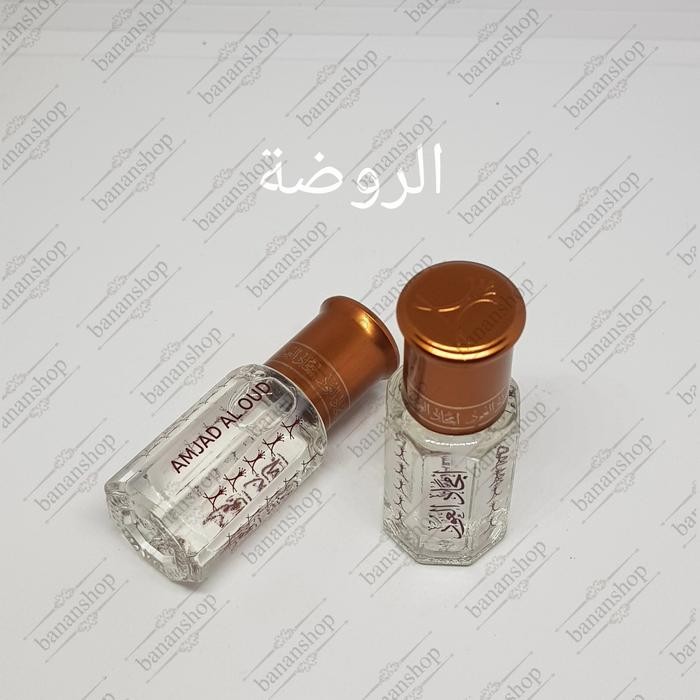 [WS] Bisa COD AL RAWDAH RAWDA RAWDAH AL MADINAH AMJAAD AL OUD 6ml EJ988